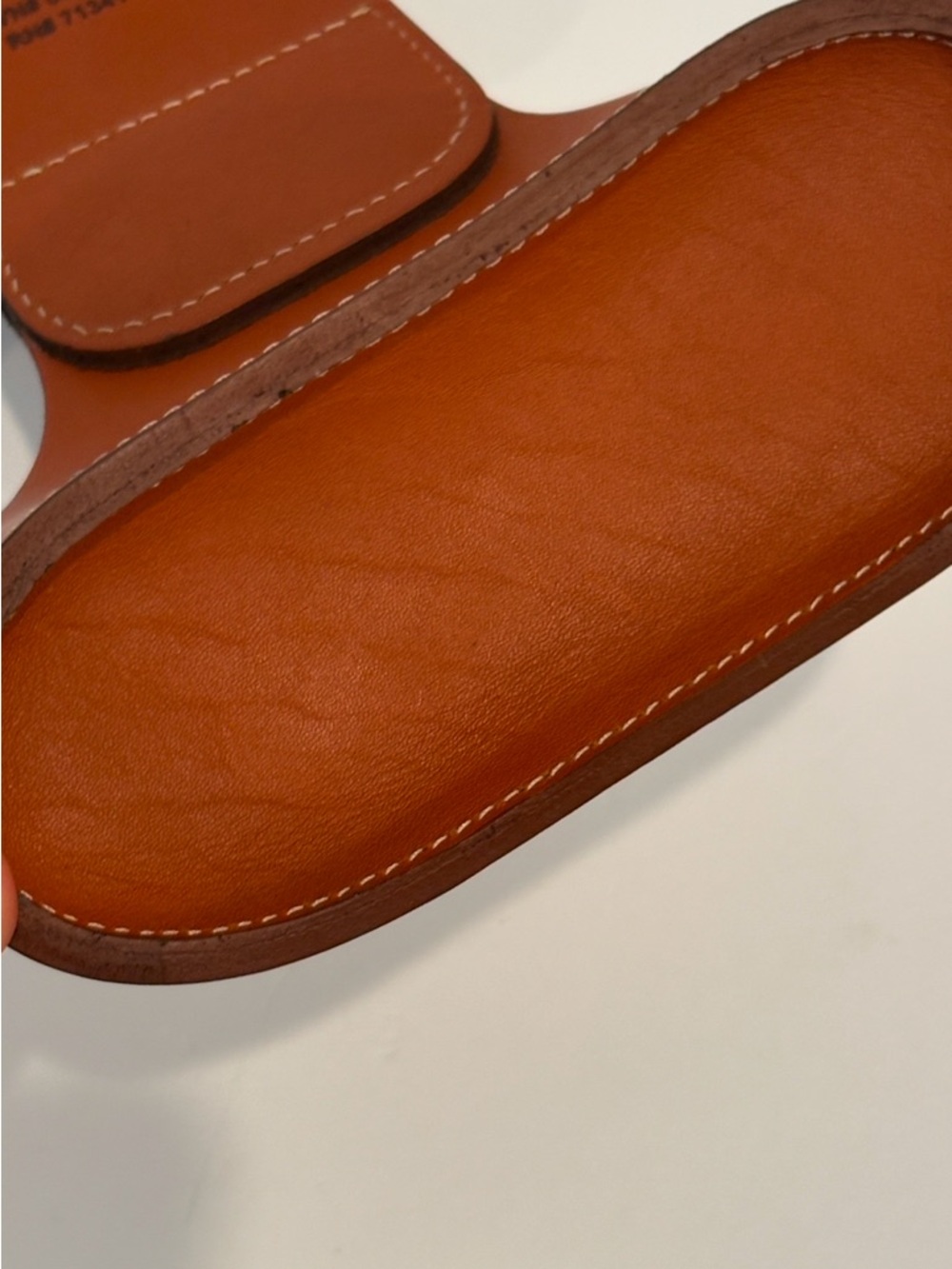 L.L.Bean Chestnut Brown Leather Belt Holster - Picture 6 of 8